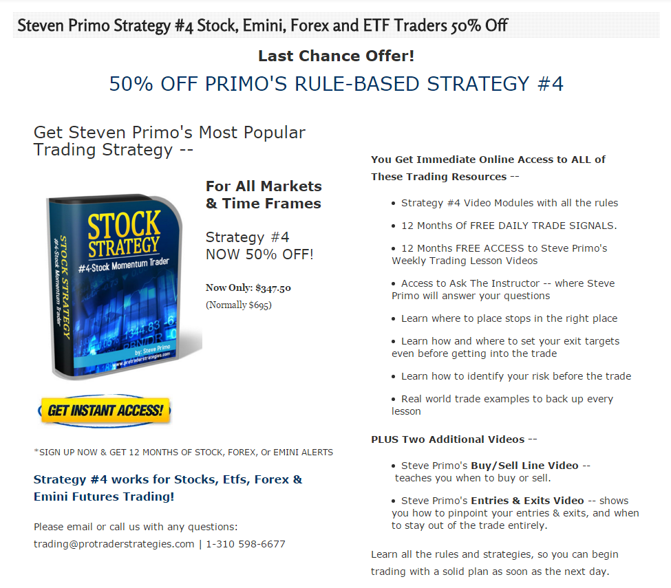 What are the 4 major principles of trading systems